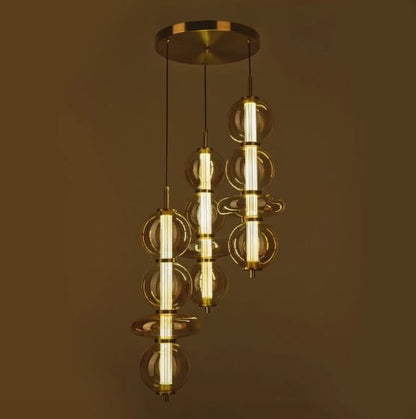 Полилей Solana, мат злато, led 36w, 3000-6000k, 4167/3 GD