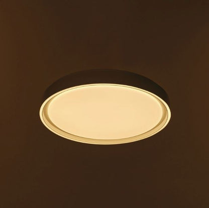 Плафон със смарт управление Melody, черен, led 48w, 3000-6000k, 2888T/400 BK