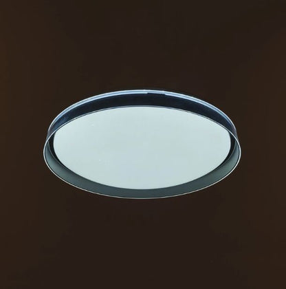 Плафон със смарт управление Ariel, черен, led 48w, 3000-6000k, 2887T/350 BK