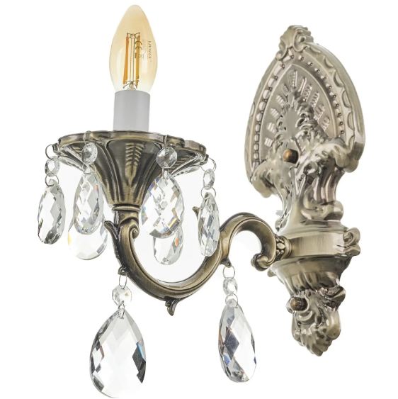 Аплик Chloe, бронз, 1xE14, 4047/1W AB