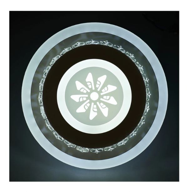 Плафон Sandstone, бял, led 26w, 4000k, 2610/26w