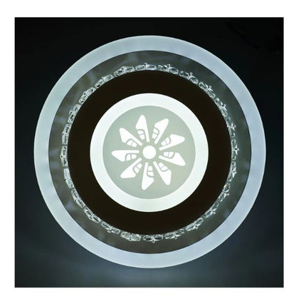 Плафон Sandstone, бял, led 26w, 4000k, 2610/26w