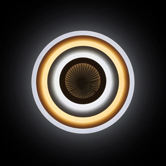 Плафон Dahlia, бял, led 98w, 3000k-4000k-6000k, 2296
