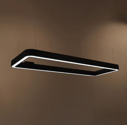 Smart Осветително тяло Dome, черен, led 160w, 3000-6000k, 2983t/200