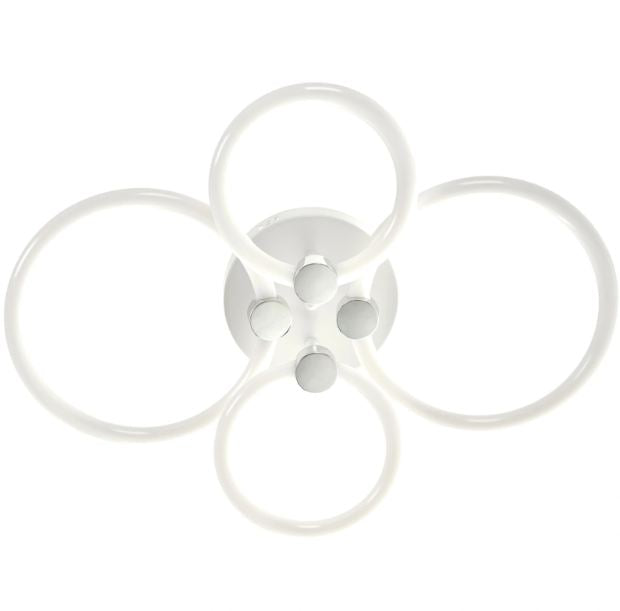 Плафон Levi със смарт управление, бял, led 68w, 3000-6000k, 2813WH/4T