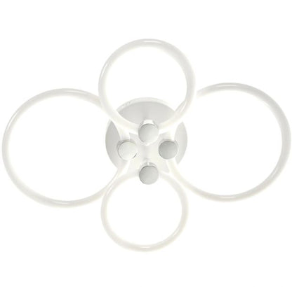 Плафон Levi със смарт управление, бял, led 68w, 3000-6000k, 2813WH/4T