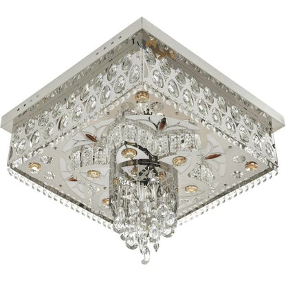 Плафониера Zara, хром, led 36w, 3000-6000k+RGB, 4059/500