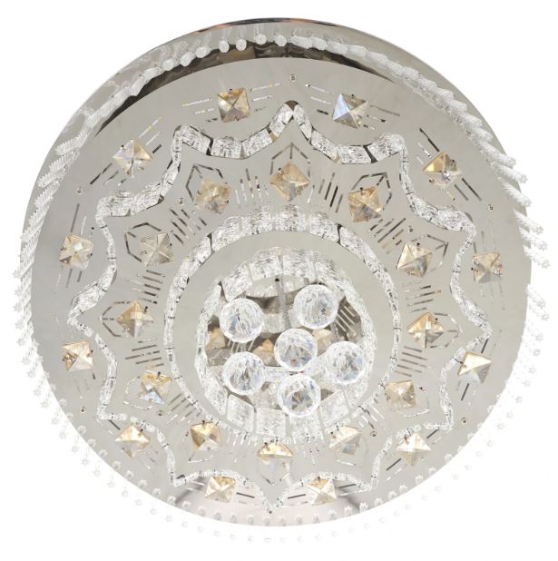 Плафон Gran Canaria, хром, led RGB, 70w, 2700-6000k, 2851/60