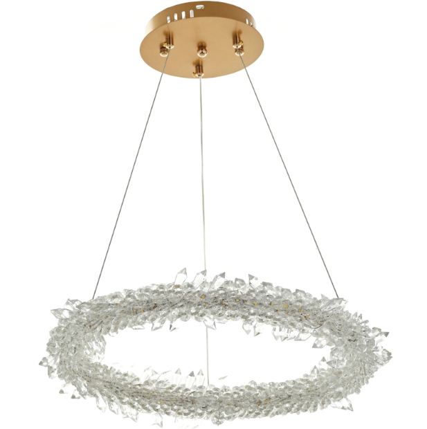 Полилей Excelsior, златен, led 140w, 3000-6000k, 2760/1S