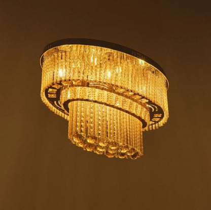 Плафон New Delhi, хром, 8xE27+led 9w, 3086/60 CH