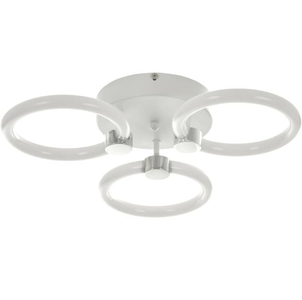 Плафон Levi със смарт управление, бял, led 42w, 3000-6000k, 2813WH/3T