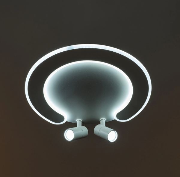Плафон Evora със смарт управление, бял, led 80w, 3000-6000k, 2827T