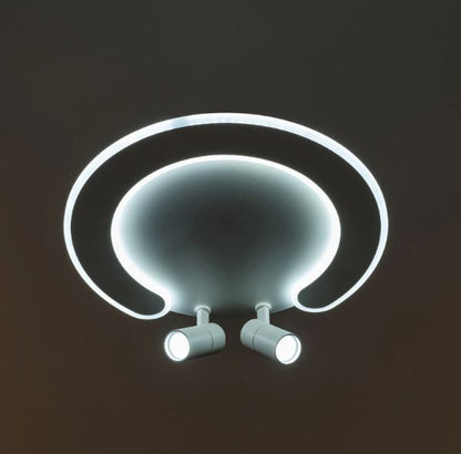 Плафон Evora със смарт управление, бял, led 80w, 3000-6000k, 2827T