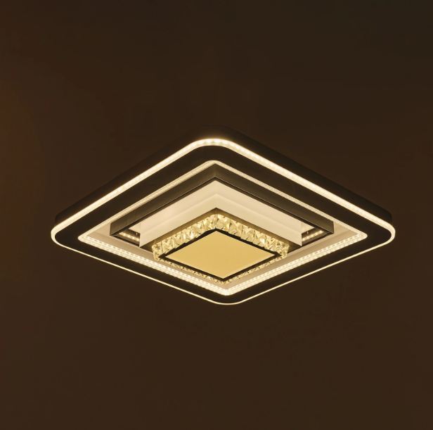 Плафон Arelia със смарт управление, бял, led 101w, 3005T/101W