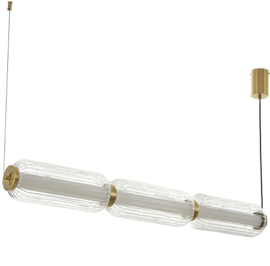 Полилей Cronus, матирано злато, led 45w, 4000k, 4244/3 CP