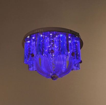 Плафон Nepal, хром, 4xE27+led 9w, 3080/40 CH