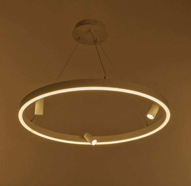 Полилей Aiden със смарт управление, бял, led 71w, 7100lm, 3000-6000k,3014WH/50T