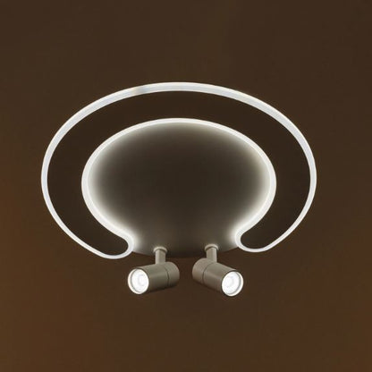 Плафон Evora със смарт управление, бял, led 80w, 3000-6000k, 2827T