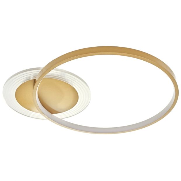 Плафон Orion със смарт управление, златен, led 58w, 5800lm, 3000-6000k, 2814GD/1T