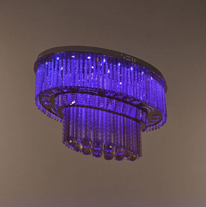 Плафон New Delhi, хром, 8xE27+led 9w, 3086/60 CH