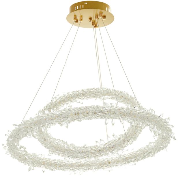 Полилей Excelsior, златен, led 240w, 3000-6000k, 2760/2S