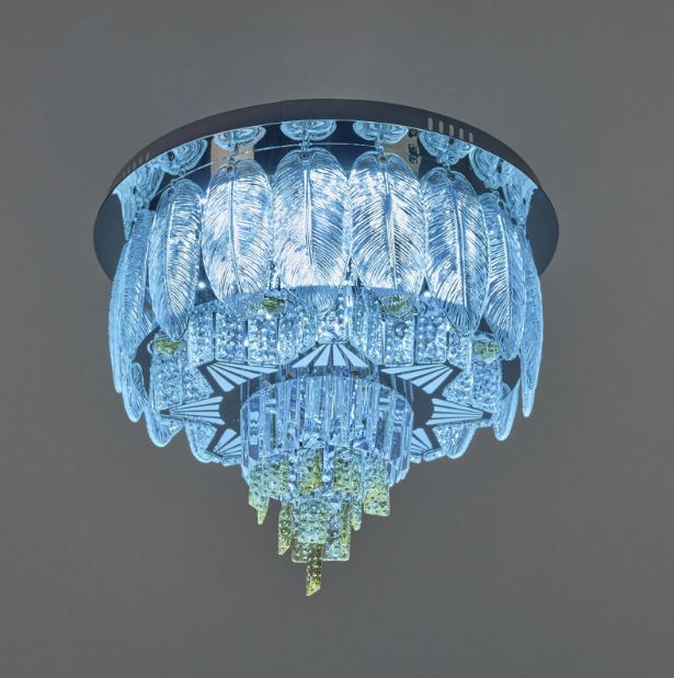 Плафон Santa Cruz, хром, led 70w, RGB, 2700-6000k, 2853/60