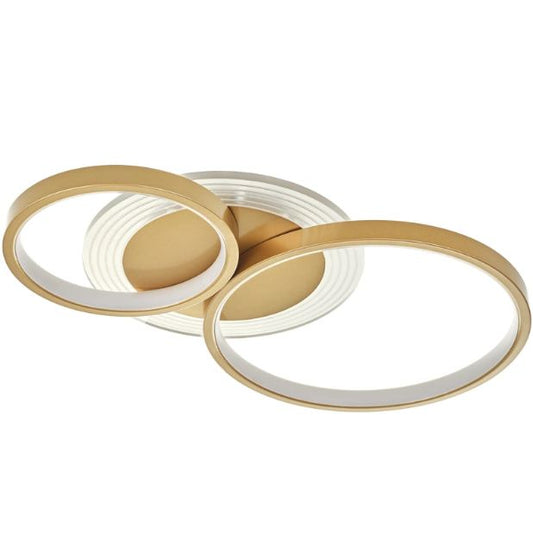 Плафон Orion със смарт управление, златен, led 68w, 6800lm, 3000-6000k, 2814GD/2T