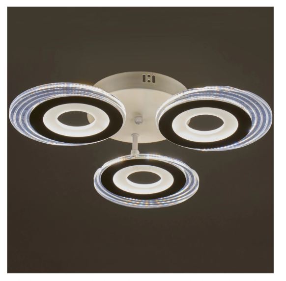 Плафон Pabo, бял, led 48w, 3000k-4000k-6000k, 2414