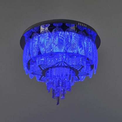 Плафон Santa Cruz, хром, led 70w, RGB, 2700-6000k, 2853/60