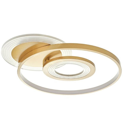 Плафон Orion със смарт управление, златен, led 80w, 8000lm, 3000-6000k, 2814GD/1+1T