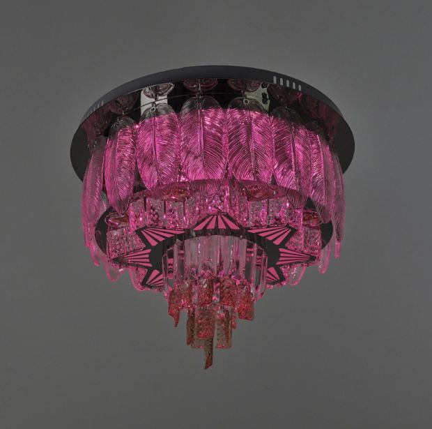 Плафон Santa Cruz, хром, led 70w, RGB, 2700-6000k, 2853/60