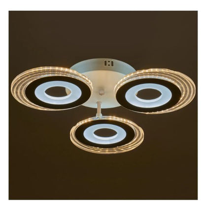 Плафон Pabo, бял, led 48w, 3000k-4000k-6000k, 2414