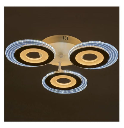 Плафон Pabo, бял, led 48w, 3000k-4000k-6000k, 2414