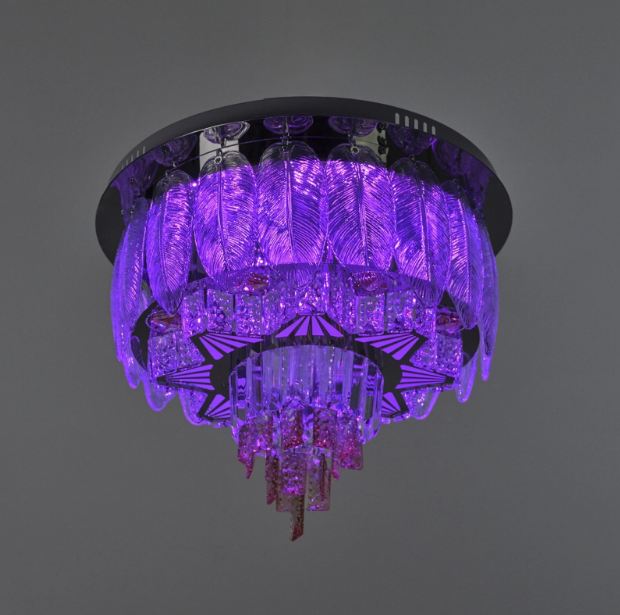 Плафон Santa Cruz, хром, led 50w, RGB, 2700-6000k, 2853/50