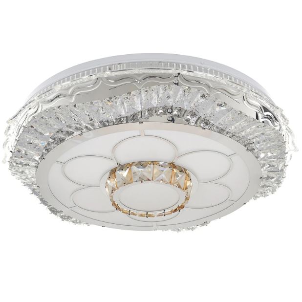 Плафон Lagos, хром, led 75W, 3000k-4000k-6500k, 2842