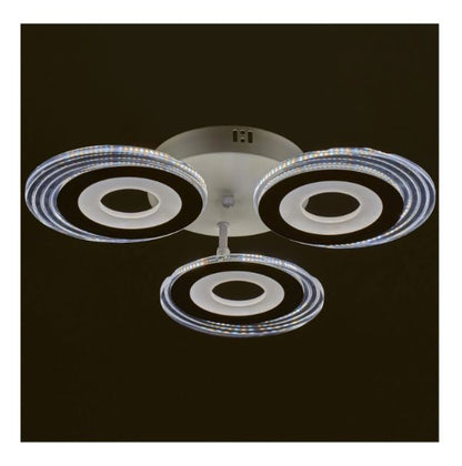 Плафон Pabo, бял, led 48w, 3000k-4000k-6000k, 2414