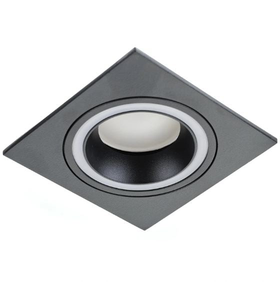 Луна за вграждане Bright, черен, 1xGU10, 2970 SBK