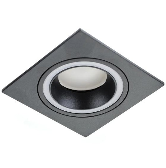 Луна за вграждане Bright, черен, 1xGU10, 2970 SBK