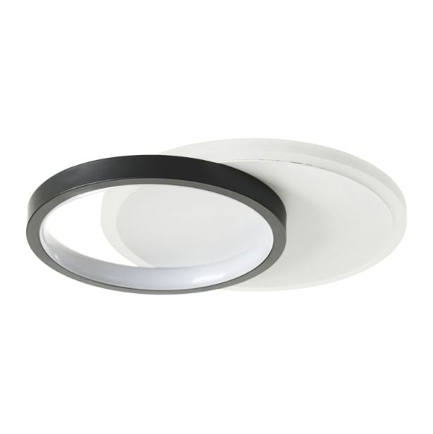 Плафон Aspen, черен, led 22w, 4000k, 2606/22w bk