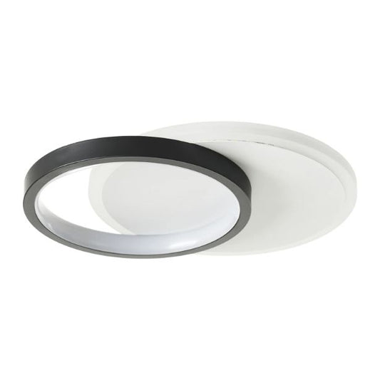 Плафон Aspen, черен, led 22w, 4000k, 2606/22w bk