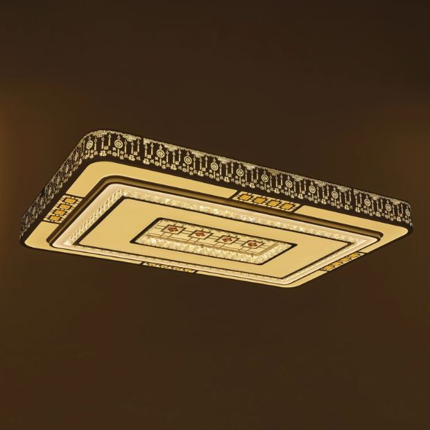 Плафон Anika със смарт управление, бял, led 233w, 3030T/233WS