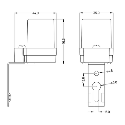 Автоматичен фотоелектрически ключ за открит монтаж / SDVMF