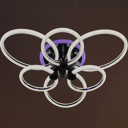 Плафон Arcadia, черен, led 150w, 3000-6000k, 2793