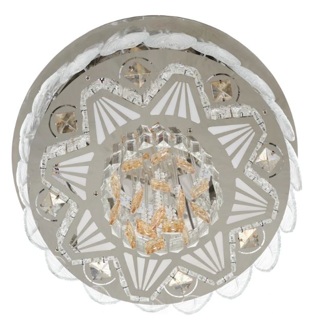 Плафон Santa Cruz, хром, led 50w, RGB, 2700-6000k, 2853/50