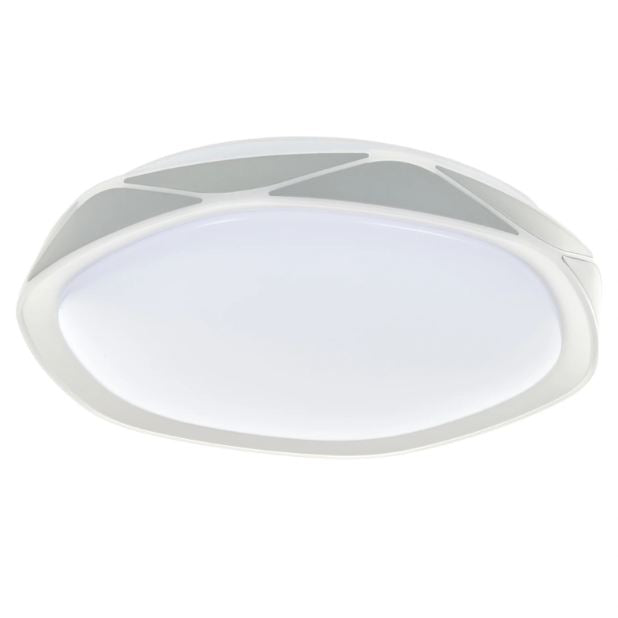 Плафон Diamond със смарт управление, сив, led 48w, 3000-6000k, 4000T/400 GY