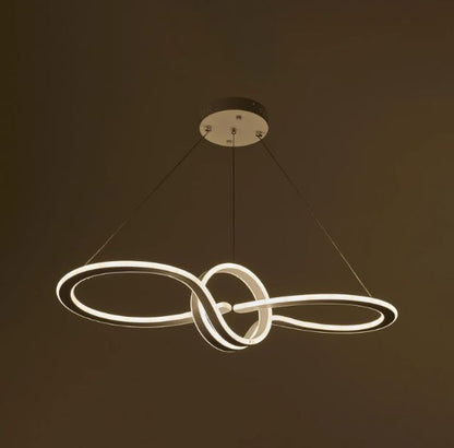 Полилей Pisces, черен, led 198w, 3000-6000k, 2789 BK