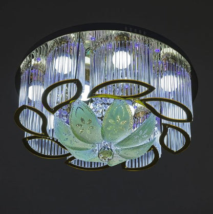 Плафон Chimera, хром, led RGB 8xe27, 3084/40 ch