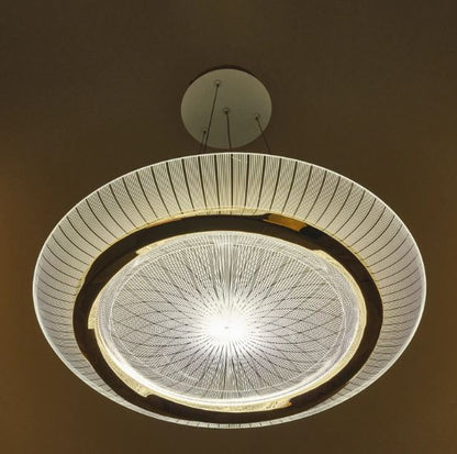 Пендел Andromeda, бял, led 36w, 3000-6500k, 4015 GD