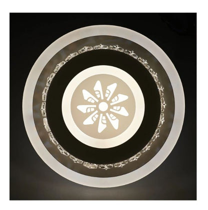 Плафон Sandstone, бял, led 26w, 4000k, 2610/26w