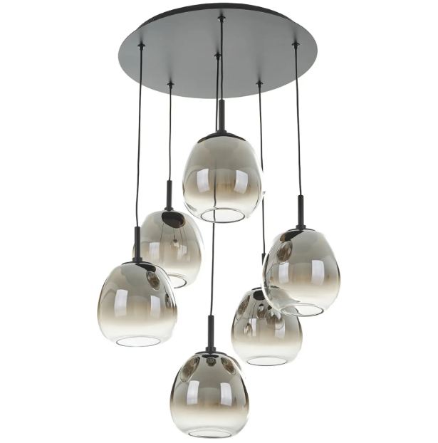 Полилей Erato, черен, led 30w, 4000k, 4243/R6